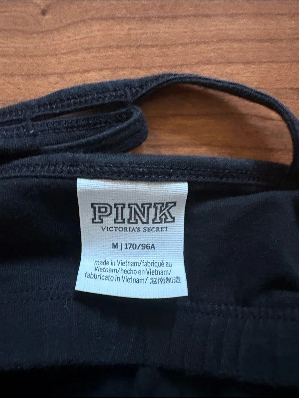 PINK Victorias Secret minimal black